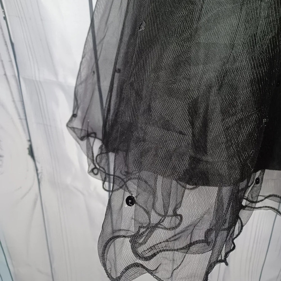 For your special day black strapless sequin mini dress - Picture 5 of 13